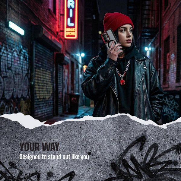 Ghostek Samsung Galaxy S26 Ultra Covert Clear K�l�f-Smoke