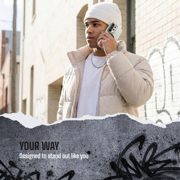 Ghostek Samsung Galaxy S26 Ultra Covert Clear K�l�f-Clear Matte