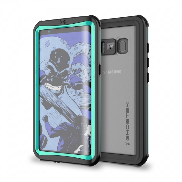 Ghostek Samsung Galaxy S8 Nautical Serisi Su Geirmez Klf-Teal