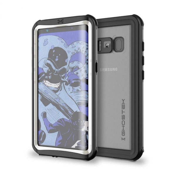 Ghostek Samsung Galaxy S8 Plus Nautical Serisi Su Geirmez Klf-White