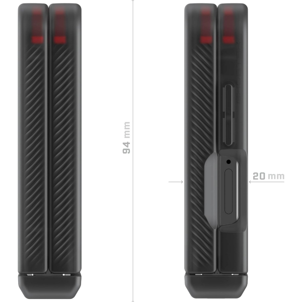 Ghostek Samsung Galaxy Z Flip 7 Covert Klf-Smoke