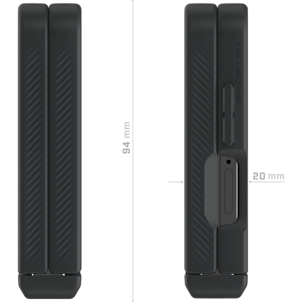 Ghostek Samsung Galaxy Z Flip 7 Covert Klf-Black 