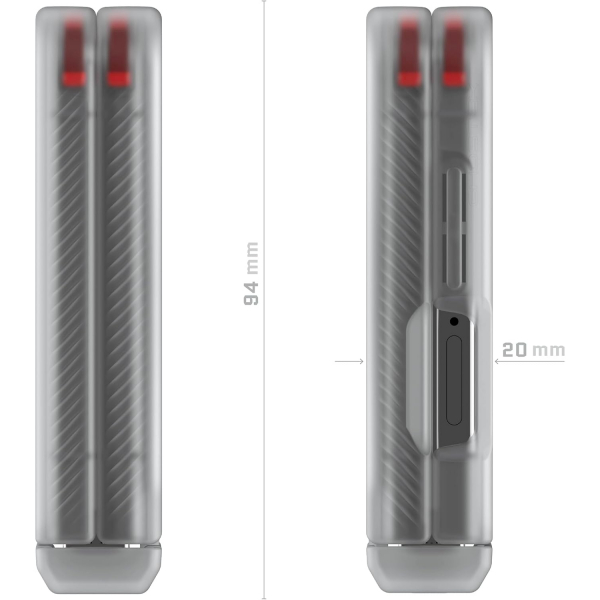 Ghostek Samsung Galaxy Z Flip 7 Covert Klf-Clear
