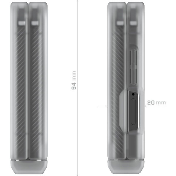 Ghostek Samsung Galaxy Z Flip 7 Covert Klf-Clear Matte