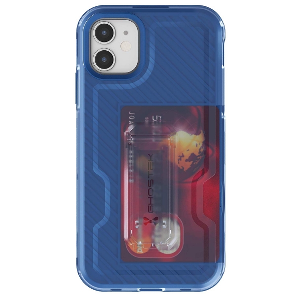 Ghostek iPhone 11 Iron Armor 3 Serisi Klf (MIL-STD-810G)-Blue
