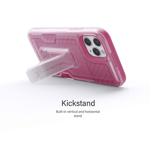 Ghostek iPhone 11 Pro Iron Armor 3 Serisi Klf (MIL-STD-810G)-Pink