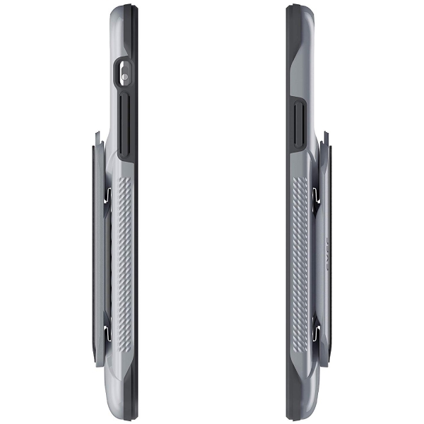 Ghostek iPhone 11 Pro Max Exec Manyetik Czdan Klf (MIL-STD-810G)-Grey