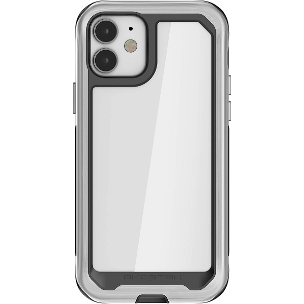 Ghostek iPhone 12 Mini Atomic Slim Serisi Klf (MIL-STD-810G) -Brushed Aluminum