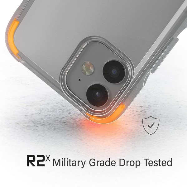 Ghostek iPhone 12 Mini Covert Serisi Klf (MIL-STD-810G)-Clear