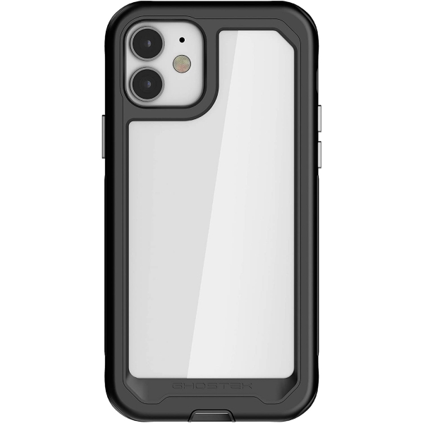 Ghostek iPhone 12 Pro Max Atomic Slim Serisi Klf (MIL-STD-810G)-Black