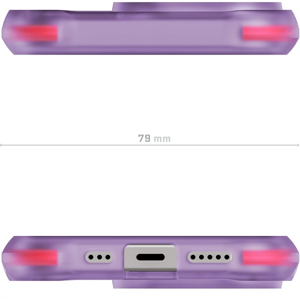 Ghostek iPhone 13 Covert Serisi Klf (MIL-STD-810G)-Purple