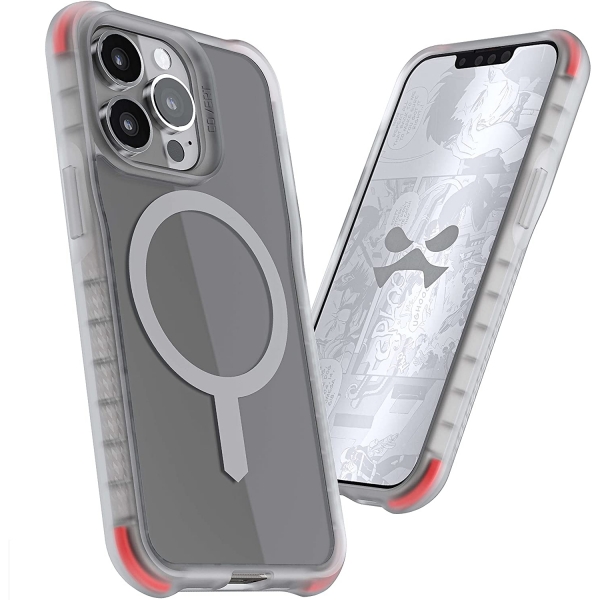 Ghostek iPhone 13 Pro Max Covert Serisi Klf (MIL-STD-810G)-Clear Starlight