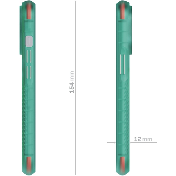 Ghostek iPhone 13 Mini Covert Serisi Klf (MIL-STD-810G)-Teal