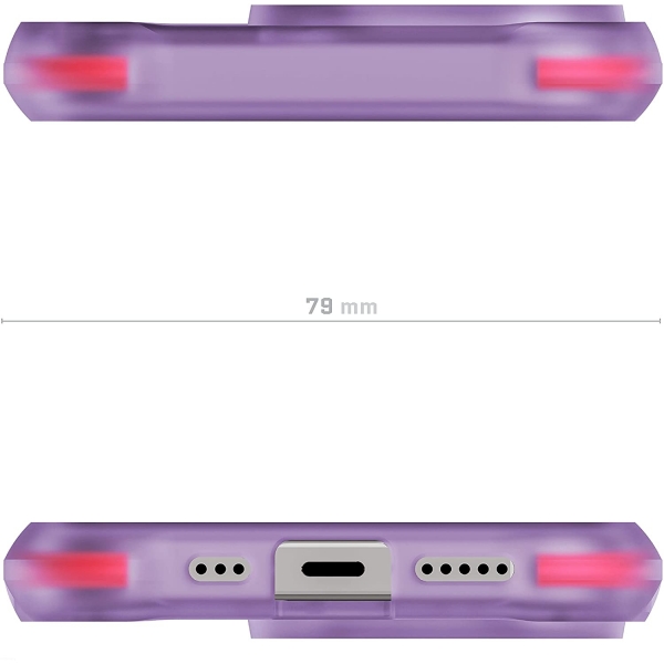 Ghostek iPhone 13 Pro Covert Serisi Klf (MIL-STD-810G)-Purple