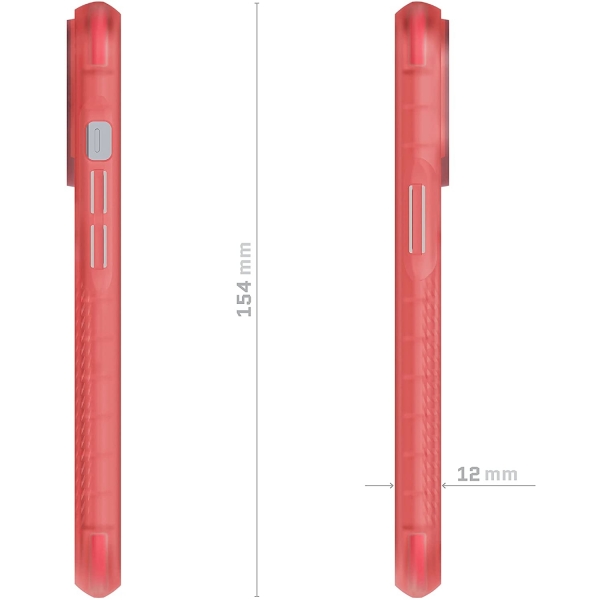 Ghostek iPhone 13 Pro Covert Serisi Klf (MIL-STD-810G)-Pink