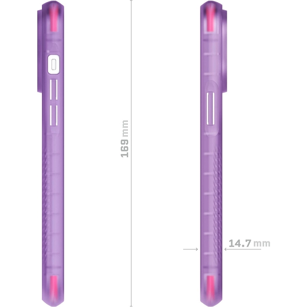 Ghostek iPhone 14 Covert Serisi Klf (MIL-STD-810G)-Pink
