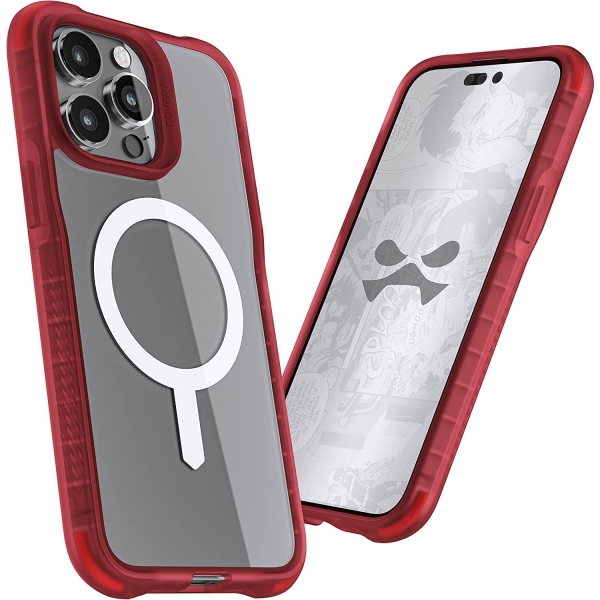 Ghostek iPhone 14 Covert Serisi Klf (MIL-STD-810G)-Red