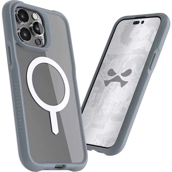 Ghostek iPhone 14 Plus Covert Serisi Klf (MIL-STD-810G)-Gray