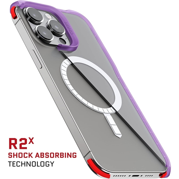 Ghostek iPhone 14 Pro Max Covert Serisi Klf (MIL-STD-810G)-Smoke