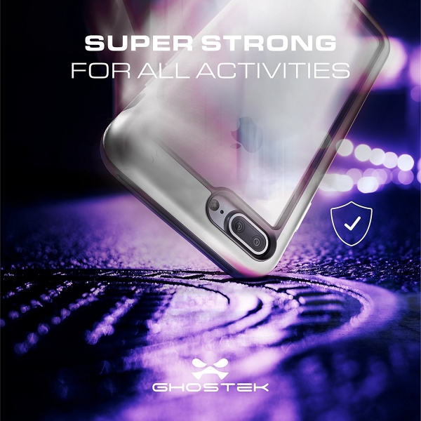 Ghostek iPhone 8 Plus Atomic Slim Armor Klf (MIL-STD-810G)-Pink