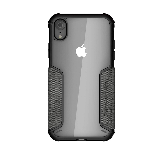 Ghostek iPhone XR Exec 3 Serisi Kartlkl Klf (MIL-STD-810G)-Gray