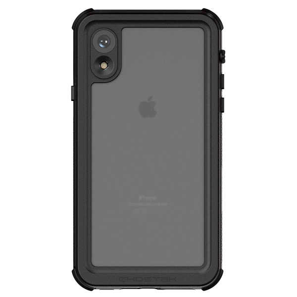 Ghostek iPhone XR Nautical 2 Su Geirmez Klf (MIL-STD-810G)-Black