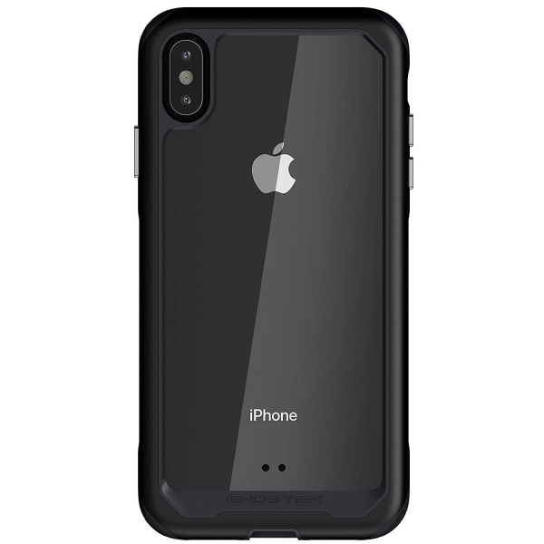 Ghostek iPhone XS Max Atomic Slim 2 Serisi Klf (MIL-STD-810G)-Black