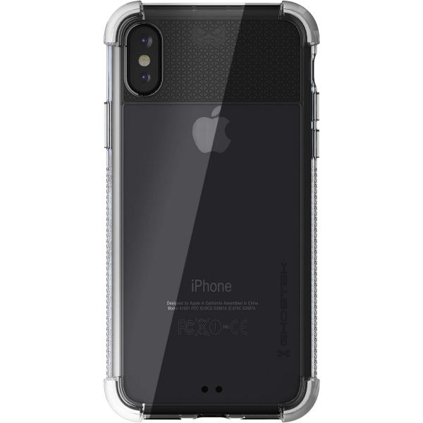 Ghostek iPhone X Covert 2 Seri Kablosuz arj Destekli Klf (MIL-STD-810G)-White