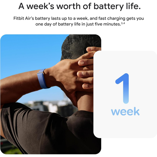 Fitbit Air Ekrans�z Aktivite Takip Cihaz�-Lavender