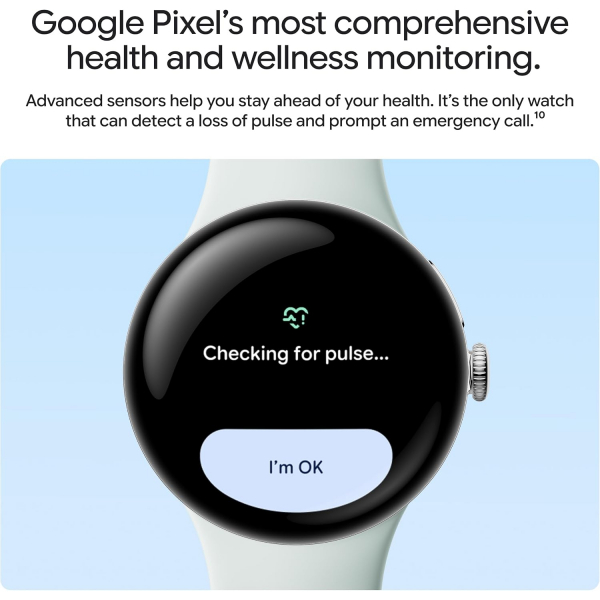 Google Pixel Watch 5 Ak�ll� Saat Wi-Fi (41 mm)-Obsidian