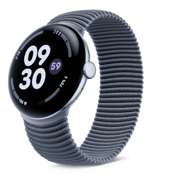 Google Pixel Watch 5 Esnek Kay�� 45mm (Moonstone)-XL