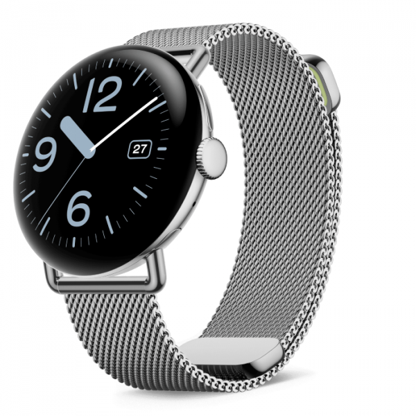Google Pixel Watch 5 �rg� Kay�� (45mm)-Polished Silver