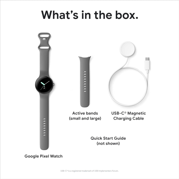 Google Pixel Watch Fitbit Akll Saat-Champagne Gold