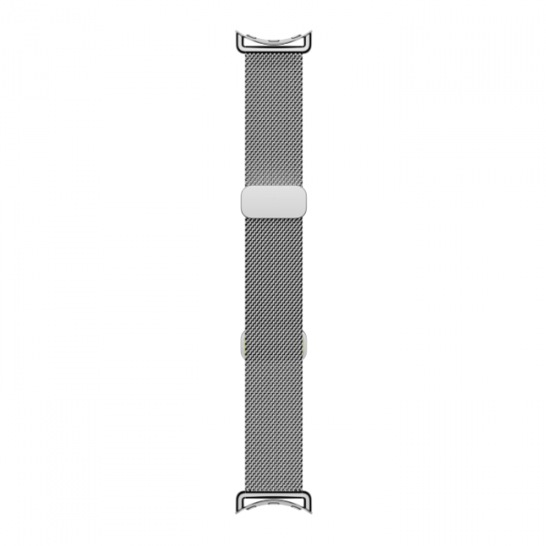 Google Pixel Watch 5 Metal �rg� Kay�� (45mm)-Polished Silver