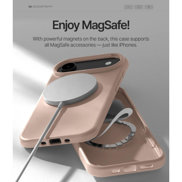Goospery Apple iPhone Air Liquid Klf-Pink 