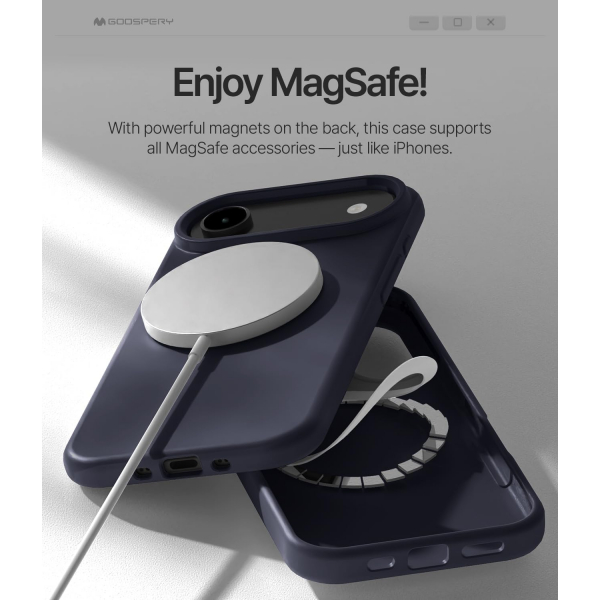 Goospery Apple iPhone Air Liquid Klf-Navy