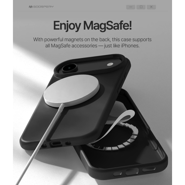 Goospery Apple iPhone Air Liquid Klf-Black