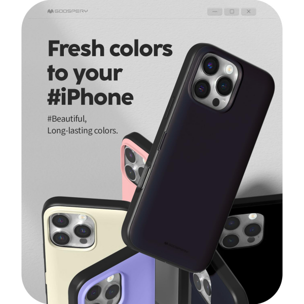 Goospery Apple iPhone 16 Pro Max Magnetic Door Klf -Navy