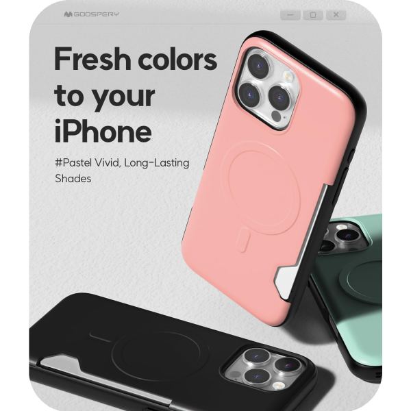 Goospery Apple iPhone 16 Pro Max Klf -Pink
