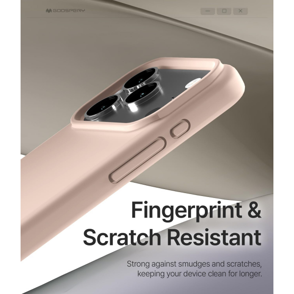 Goospery Apple iPhone 17 Pro Liquid Klf-Pink 