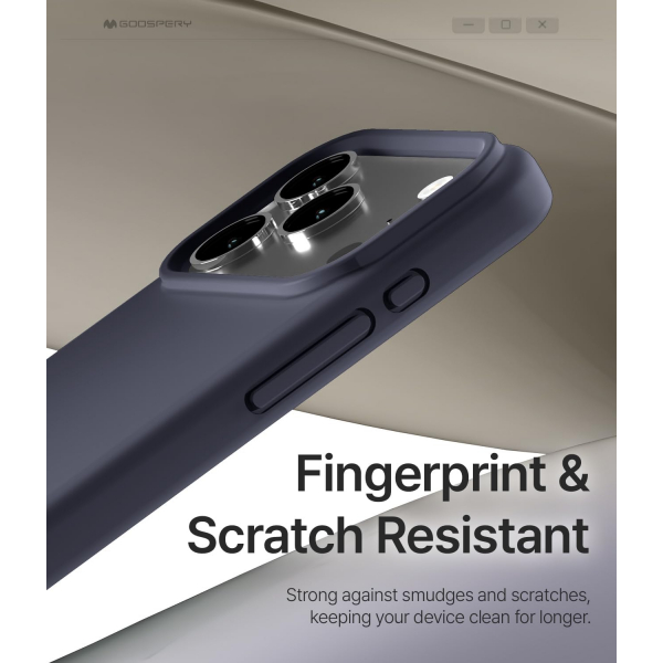 Goospery Apple iPhone 17 Pro Liquid Klf-Navy