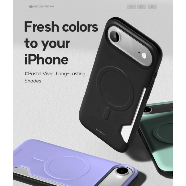 Goospery Apple iPhone Air Magnetic Door Klf -Black