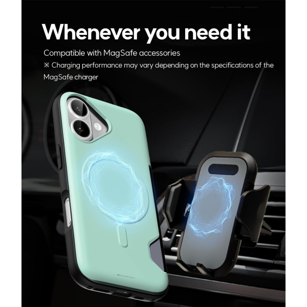Goospery Apple iPhone 17 Magnetic Door Klf -Teal