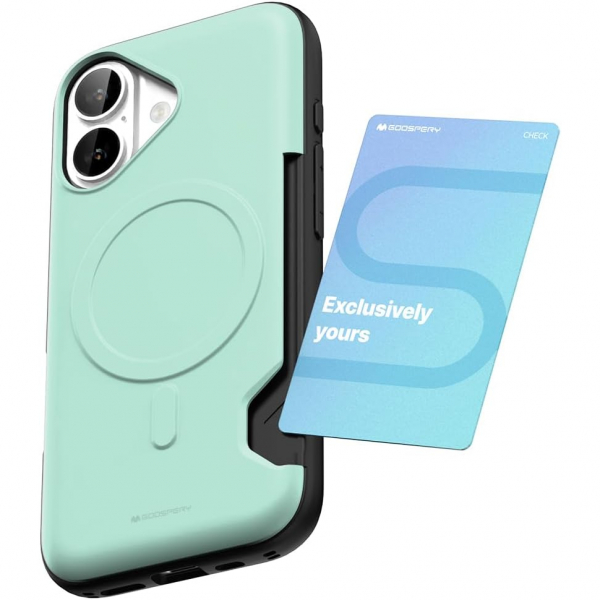 Goospery Apple iPhone 17 Magnetic Door Klf -Teal
