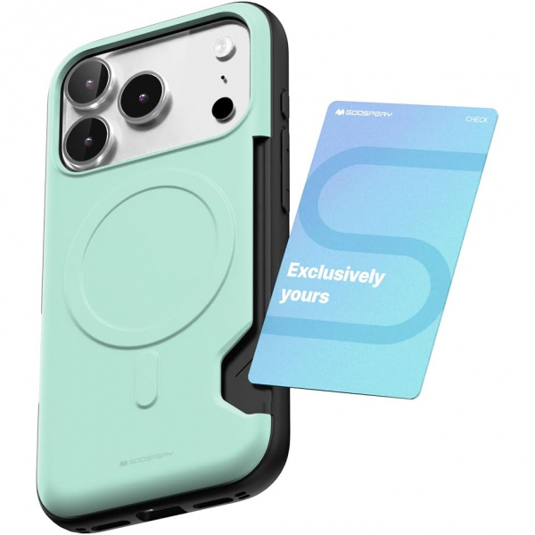 Goospery Apple iPhone 17 Pro Max Magnetic Door K�l�f -Teal
