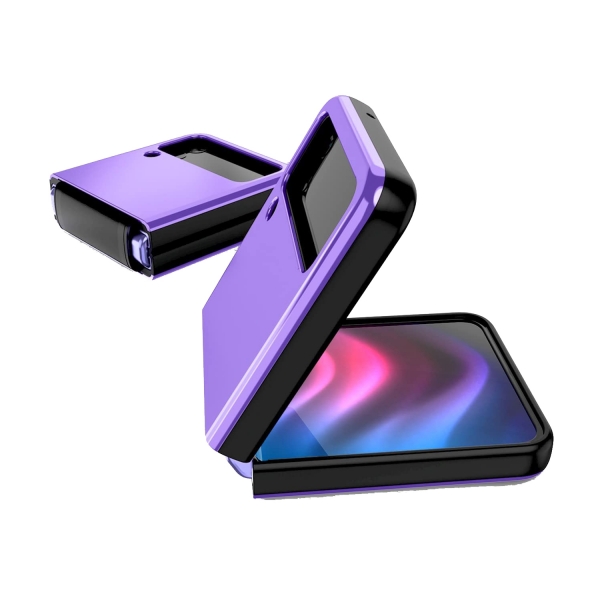 Goospery Fard Serisi Galaxy Z Flip 4 Klf-Purple