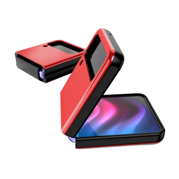 Goospery Fard Serisi Galaxy Z Flip 4 Klf-Red