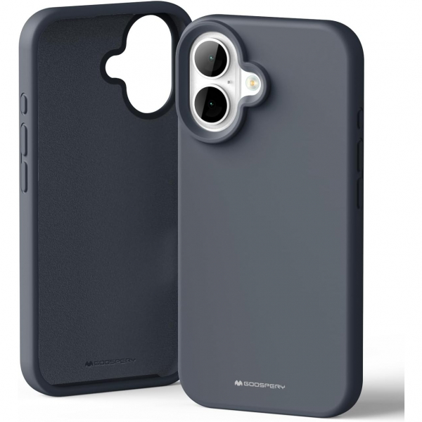 Goospery Apple iPhone 16 Liquid Klf-Navy