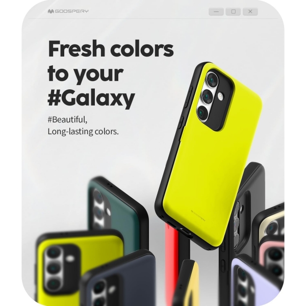 Goospery Magnetic Door Bumper Galaxy S24 Plus Klf -Yellow