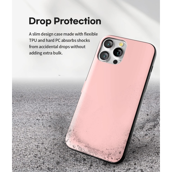 Goospery Magnetic Door Bumper iPhone 13 Pro Max Klf -Pink